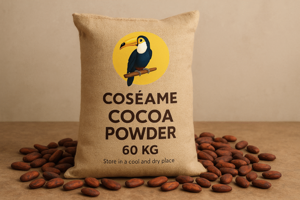 Sac de 60kg de fèves de cacao Coséame